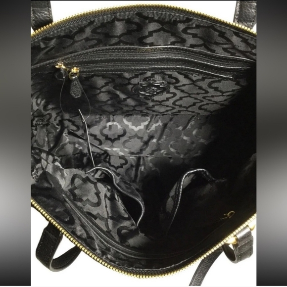 orYANY Leather & Suede Satchel NWT - Picture 6 of 6